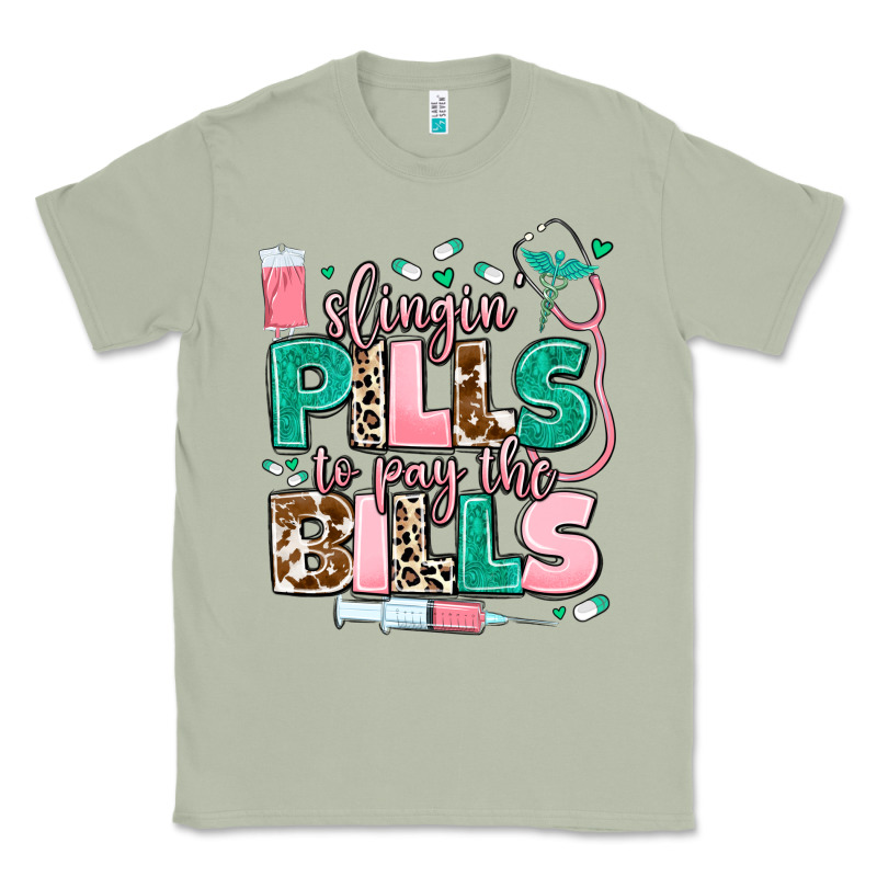 Slingin' Pills To Pay The Bills Classic Tee by MaliasSmallBusiness | Teevron