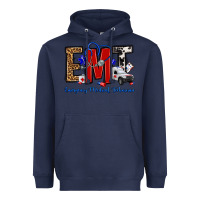 Navy emt emergency medical technician Heavyweight Hoodie - OliviaCreatesArt