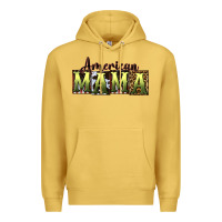 Antique Gold American Mama  Mother's Day Premium Hoodie - CowGirlArtShop