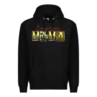 Black American Mama  Mother's Day Premium Hoodie - CowGirlArtShop