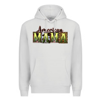 Dove Grey American Mama  Mother's Day Premium Hoodie - CowGirlArtShop