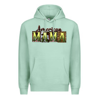 Seafoam American Mama  Mother's Day Premium Hoodie - CowGirlArtShop