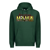 Sports Green American Mama  Mother's Day Premium Hoodie - CowGirlArtShop