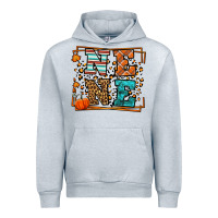 Heather Grey Fall Autumn Leopard Nene Urban Hoodie - LillyAllenDesigns