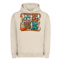 Pigment French Oak Fall Autumn Leopard Nene Urban Hoodie - LillyAllenDesigns