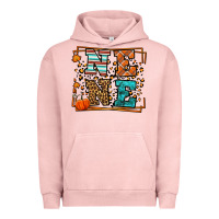 Pigment Salmon Fall Autumn Leopard Nene Urban Hoodie - LillyAllenDesigns