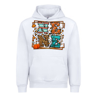 White Fall Autumn Leopard Nene Urban Hoodie - LillyAllenDesigns