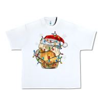 White christmas beer Urban Heavy Tee - MaliasSmallBusiness