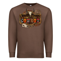 Chestnut simmer down cowboy olivia Premium Sweatshirt - OliviaCreatesArt