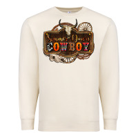 Sandshell simmer down cowboy olivia Premium Sweatshirt - OliviaCreatesArt