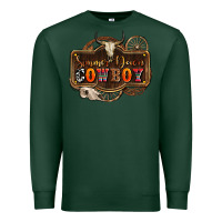 Sports Green simmer down cowboy olivia Premium Sweatshirt - OliviaCreatesArt