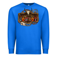 True Royal simmer down cowboy olivia Premium Sweatshirt - OliviaCreatesArt