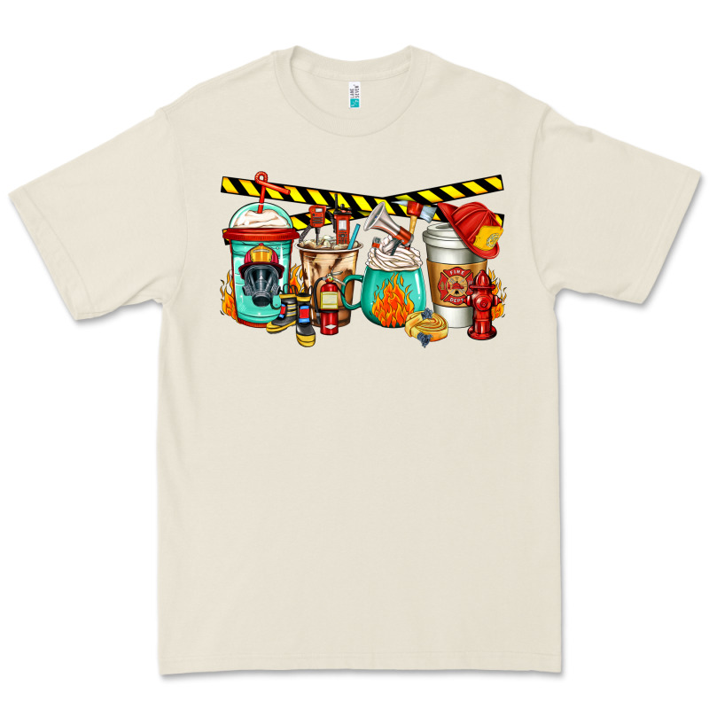 Firefighter Coffee Premium Tee by Jasminsmagicworld | Teevron