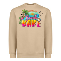 Mushroom beach babe Heavyweight Sweatshirt - BarkalooDesign