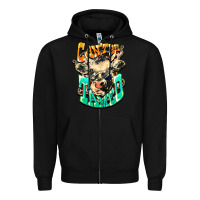 Black Can't be tamed cow Zipper Hoodie - HowdyJamesFarm