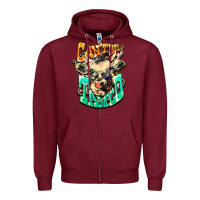 Burgundy Can't be tamed cow Zipper Hoodie - HowdyJamesFarm