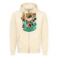 Sandshell Can't be tamed cow Zipper Hoodie - HowdyJamesFarm