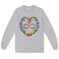Moon Dust autism heart Long Sleeve Tee - Artiststas
