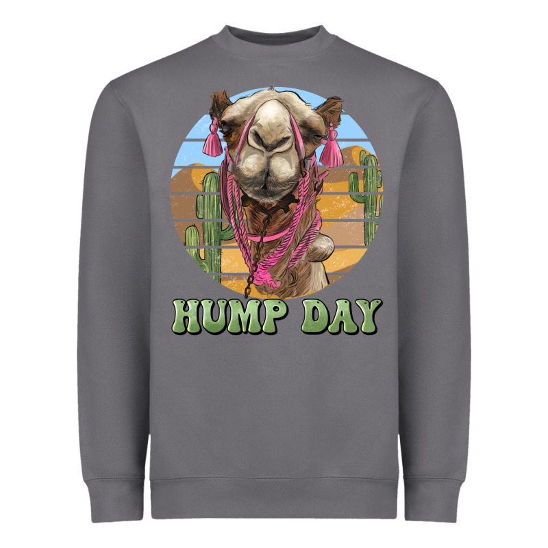 Hump Day Camel Heavyweight Sweatshirt by BarkalooDesign | Teevron