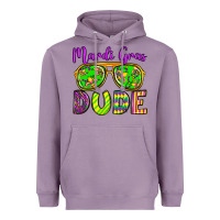 Lavender mardi gras dude olivia Heavyweight Hoodie - OliviaCreatesArt