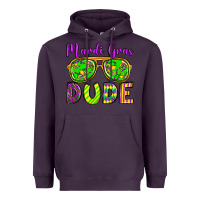 Plum mardi gras dude olivia Heavyweight Hoodie - OliviaCreatesArt