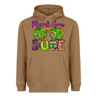 Toasted Coconut mardi gras dude olivia Heavyweight Hoodie - OliviaCreatesArt