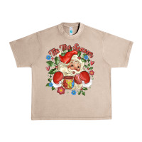 French Oak mexican santa Urban Heavy Tee - MaliasSmallBusiness