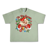 Oil Green mexican santa Urban Heavy Tee - MaliasSmallBusiness
