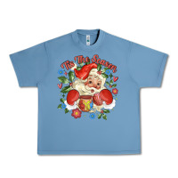 Pebble Blue mexican santa Urban Heavy Tee - MaliasSmallBusiness