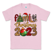 Bubblegum Pink family christmas 2023 Classic Tee - MaliasSmallBusiness