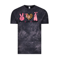 Cloud Black peace love ballet Vintage Tee - NancyCooperArtShop