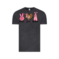 Vintage Black peace love ballet Vintage Tee - NancyCooperArtShop