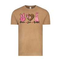 Vintage Camel peace love ballet Vintage Tee - NancyCooperArtShop