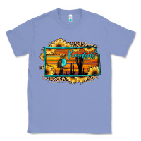 Colony Blue kansas owl sunset sunflower map Classic Tee - JahusDesignShop