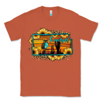 Copper kansas owl sunset sunflower map Classic Tee - JahusDesignShop