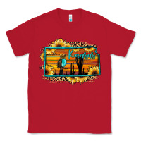 Red kansas owl sunset sunflower map Classic Tee - JahusDesignShop