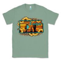Sage kansas owl sunset sunflower map Classic Tee - JahusDesignShop