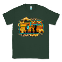 Sports Green kansas owl sunset sunflower map Classic Tee - JahusDesignShop