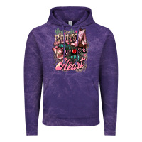Cloud Purple boots never broke my heart Vintage Hoodie - NancyCooperArtShop