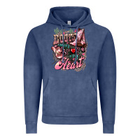 Vintage Denim boots never broke my heart Vintage Hoodie - NancyCooperArtShop