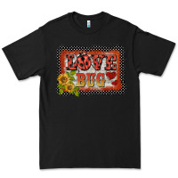 Black ladybug  love bug backround Premium Tee - BarkalooDesign