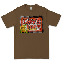 Cacao ladybug  love bug backround Premium Tee - BarkalooDesign