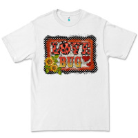 White ladybug  love bug backround Premium Tee - BarkalooDesign