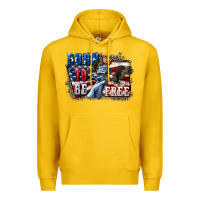 Lemon Born to be free Premium Hoodie - CowGirlArtShop