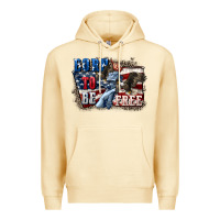 Pina Colada Born to be free Premium Hoodie - CowGirlArtShop