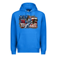 True Royal Born to be free Premium Hoodie - CowGirlArtShop