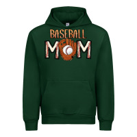 Foreset Green Baseball Mom Urban Hoodie - CowhideDigitalArt