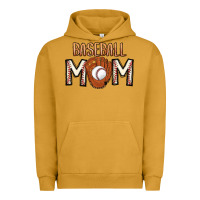 Pigment Peanut Butter Baseball Mom Urban Hoodie - CowhideDigitalArt