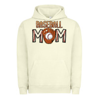 Pigment Pistachio Baseball Mom Urban Hoodie - CowhideDigitalArt