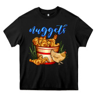 Black nuggets Heavy Core Tee - AdoDesignShop
